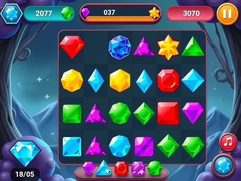 Precious Gems gameplay screenshot